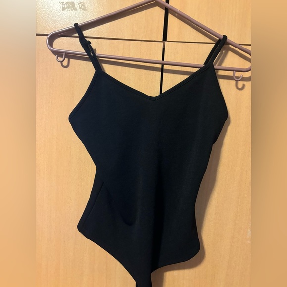 Urban Heritage Black Bodycon Tank Bodysuit - Picture 1 of 4